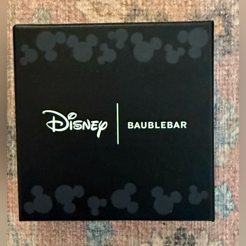 Disney X Baublebar Mickey Mouse Spider & Web Halloween Earring Studs Set of 2 - Picture 3 of 4